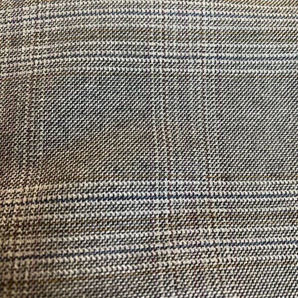 Nautica Mens Blazer 44L Gray Glen Plaid All Season Sportcoat Polyester Blend All - Picture 11 of 12